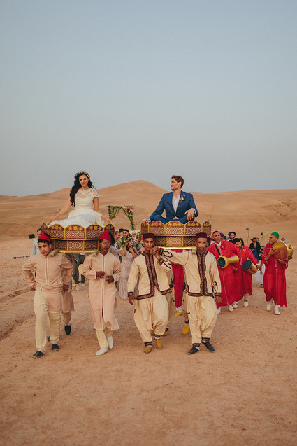 The ultimate in laid back desert chic is this stylish wedding in the Agfay desert outside of Marrakesh