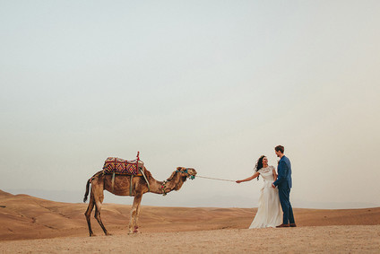 The ultimate in laid back desert chic is this stylish wedding in the Agfay desert outside of Marrakesh