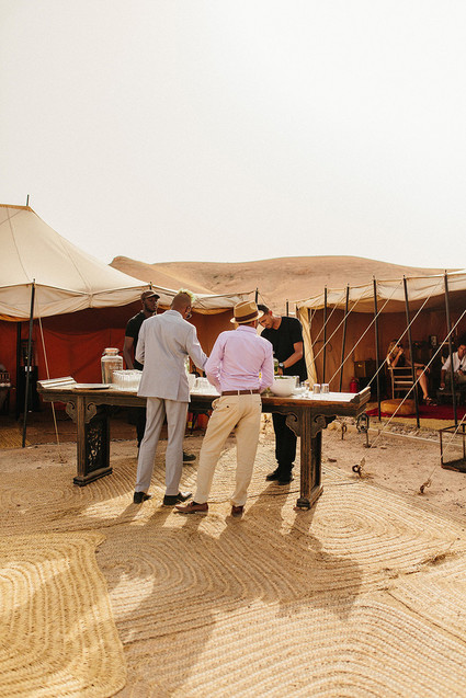 The ultimate in laid back desert chic is this stylish wedding in the Agfay desert outside of Marrakesh