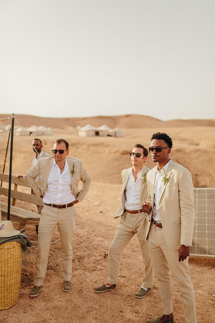 The ultimate in laid back desert chic is this stylish wedding in the Agfay desert outside of Marrakesh