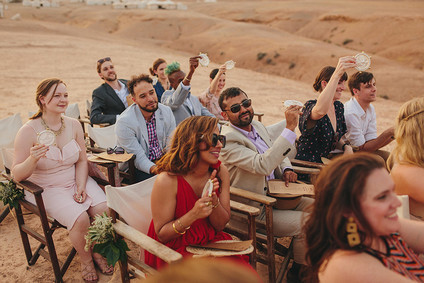 The ultimate in laid back desert chic is this stylish wedding in the Agfay desert outside of Marrakesh