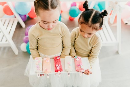 Pastel and gold Valentine's Day party Inspiration
