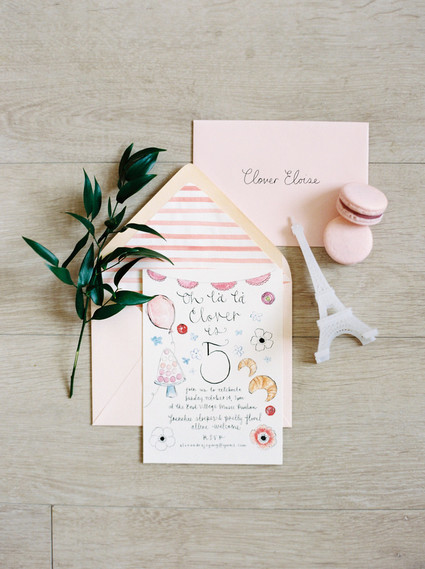 The sweetest french-themed picnic birthday party Inspiration