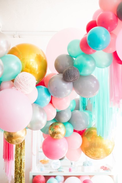 A kitty cat second birthday party with the most incredibly fun decor Inspiration