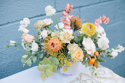 Spring backyard gender neutral baby shower