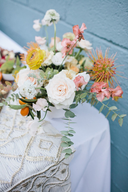 Spring backyard gender neutral baby shower