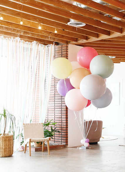 Pastel mermaid party at Festoon LA