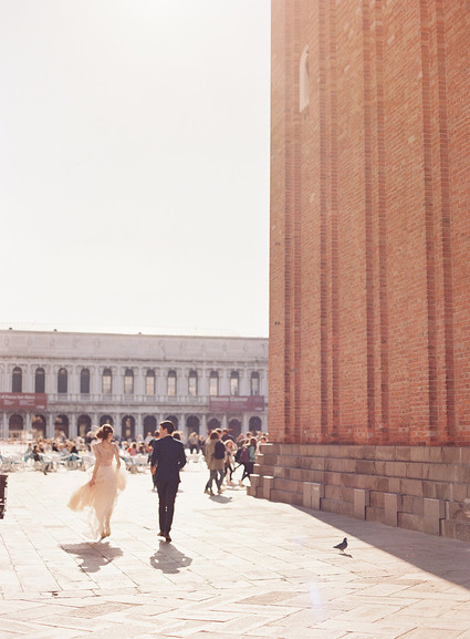The most romantic elopement ever on the canals of Venice, Italy
