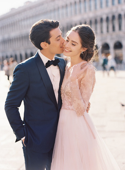 The most romantic elopement ever on the canals of Venice, Italy