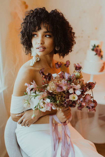 Modern bridal style