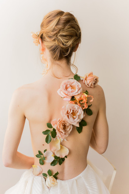 The blushiest bridal editorial and tablescape for spring Inspiration