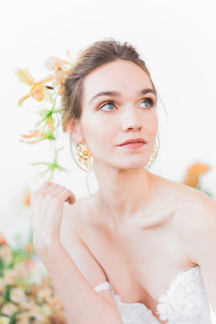 The blushiest bridal editorial and tablescape for spring Inspiration