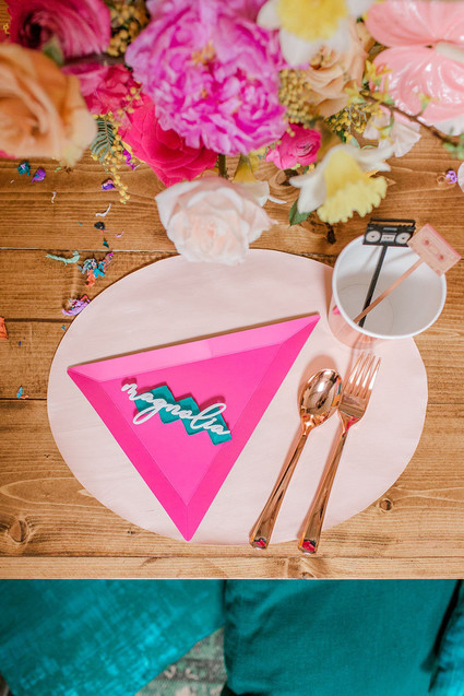 Totally rad 80's birthday party