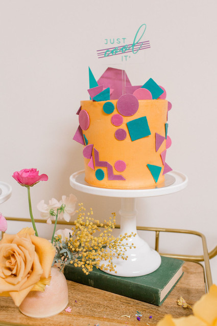 Totally rad 80's birthday party