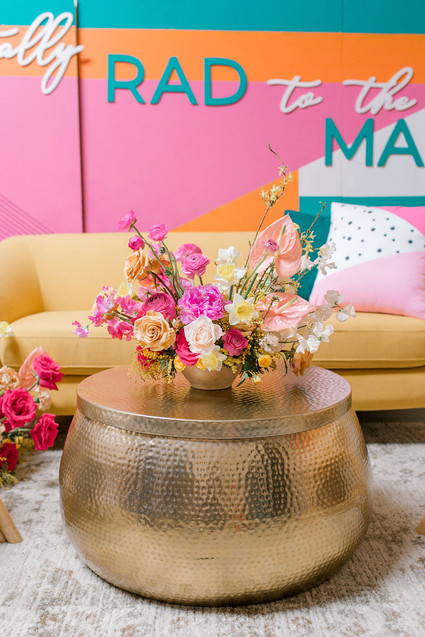 Totally rad 80's birthday party