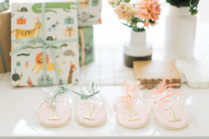 How to host and plan a sweet thoughtful pastel birthday party at home for twins