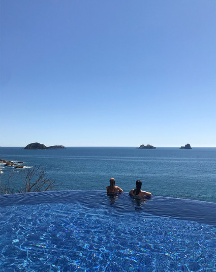 Girl's trip to Cala De Mar in Ixtapa, Mexico