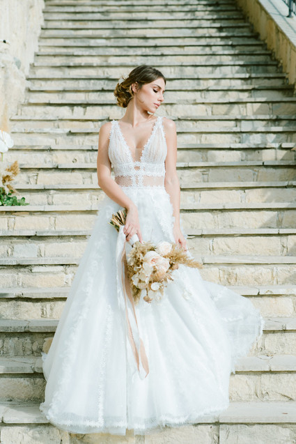 boho luxe wedding editorial in Cyprus, Greece
