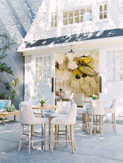 Sky themed first birthday party at the Lombardi House in Hollywood