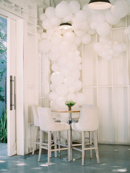 hot air balloon dessert table for an amazing 1st birthday party