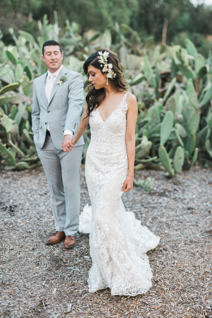 An all white Mexican inspires wedding at the most romantic Spanish venue in San Diego