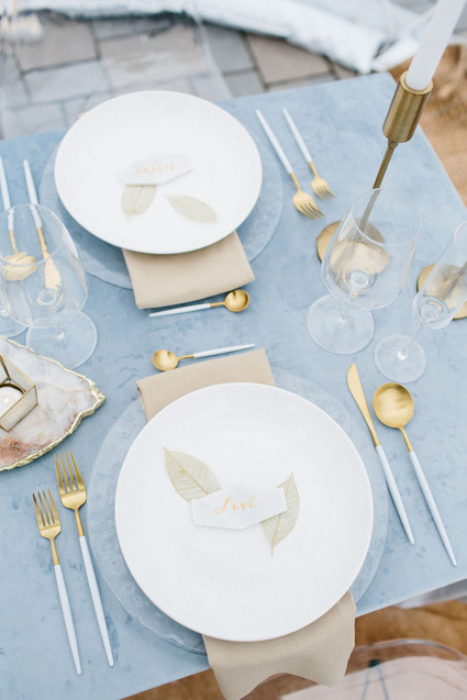 Winter white wedding ideas inspired by an ice storm