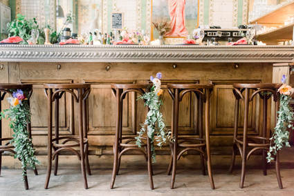 How to elope in Paris in the spring, at the most beautiful Art Nouveau cafe