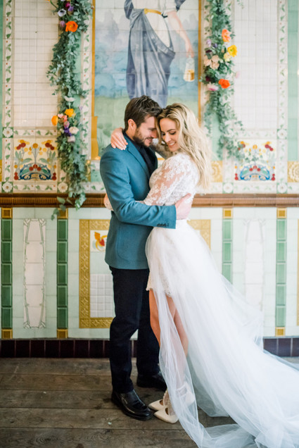 How to elope in Paris in the spring, at the most beautiful Art Nouveau cafe