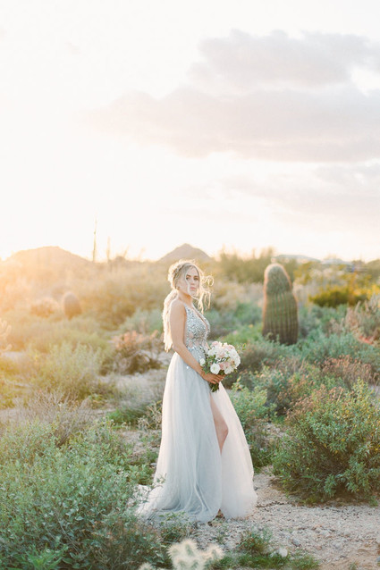 Desert chich bridal fashion ideas in Arizona