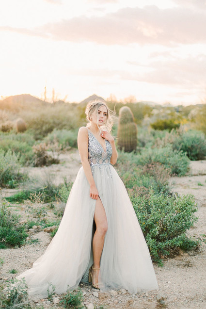 Desert chich bridal fashion ideas in Arizona