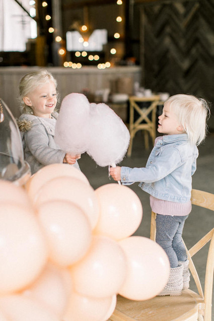 Girly pink birthday party brunch