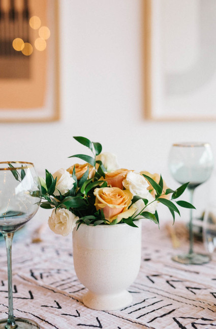 Modern pastel baby shower from RO & Co Events at Festoon