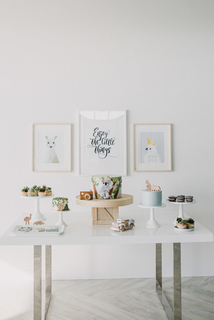 Australian outback first birthday party
