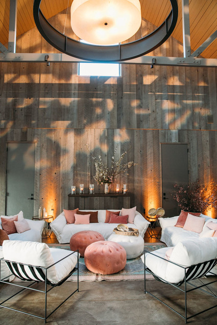Modern rustic lounge