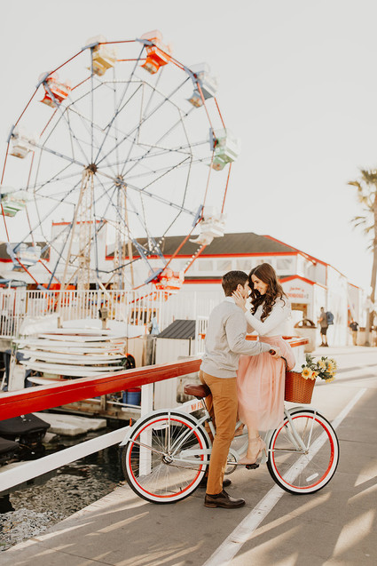 Ferris wheel engagement session + how to style your own