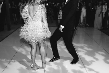 sparkly reception dress