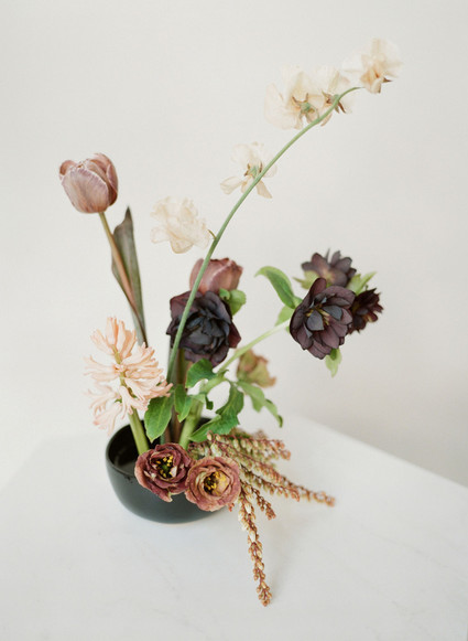 modern tropical wedding ideas at Portland's newest venue