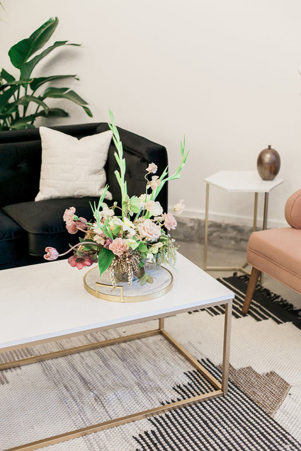 modern tropical wedding ideas at Portland's newest venue