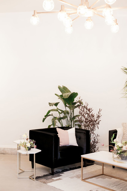 modern tropical wedding ideas at Portland's newest venue