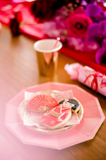 Cherry blossom 1st birthday party