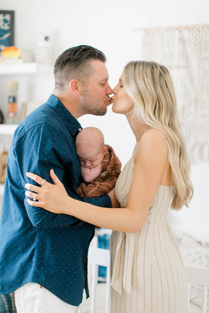 Mudcloth inspired boy's nursery