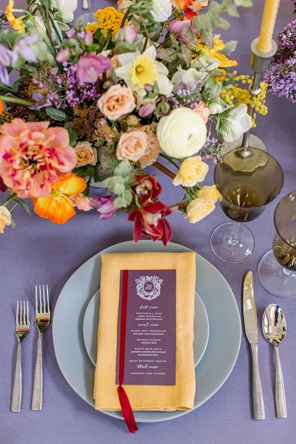 colorful luxe spring wedding at the Olana in Dallas