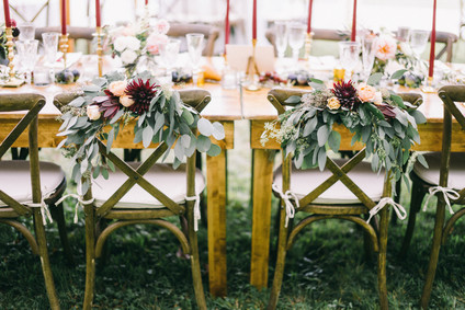 How to pull off an elegant backyard brunch wedding this fall Inspiration