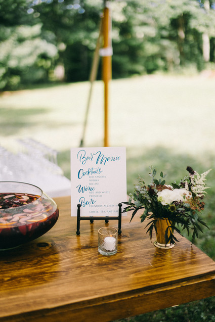 How to pull off an elegant backyard brunch wedding this fall Inspiration