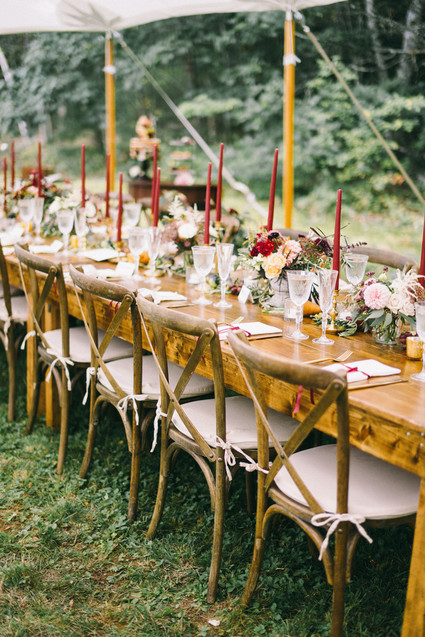 How to pull off an elegant backyard brunch wedding this fall Inspiration