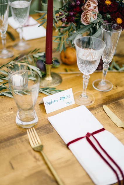How to pull off an elegant backyard brunch wedding this fall Inspiration