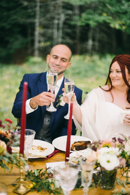How to pull off an elegant backyard brunch wedding this fall Inspiration