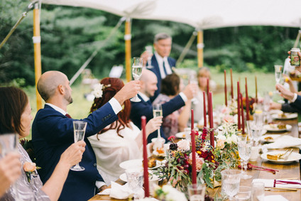 How to pull off an elegant backyard brunch wedding this fall Inspiration