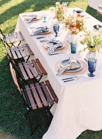 Romantic Hawaii wedding with an insanely cool dress, inspired by a Maui sunset