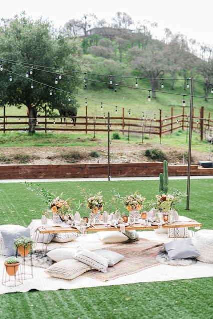 Boho Western boy's baby shower Inspiration